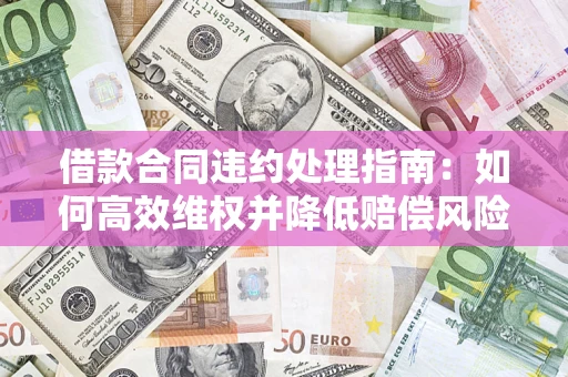 济南借款合同违约处理指南：如何高效维权并降低赔偿风险？