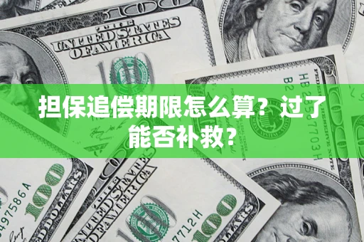 济南担保追偿期限怎么算？过了能否补救？